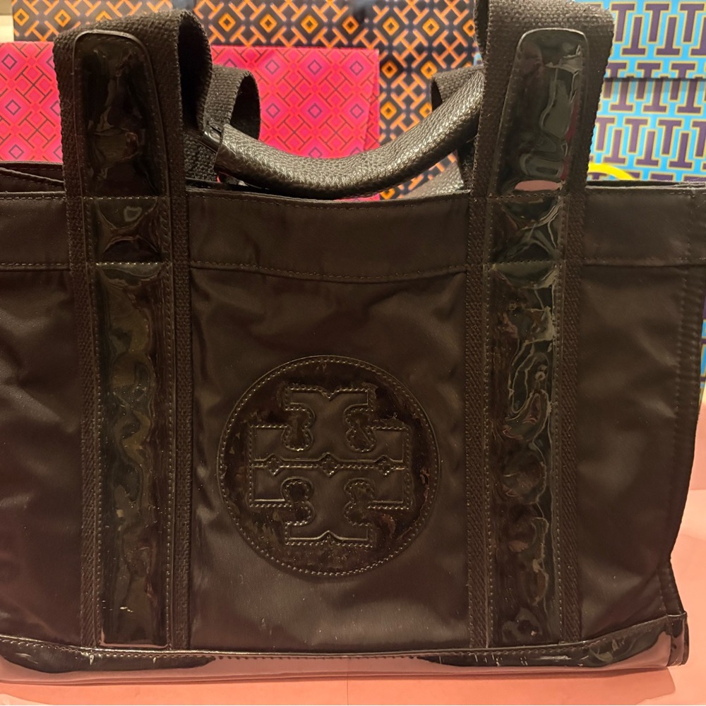 Tory Burch Black Tote Bag